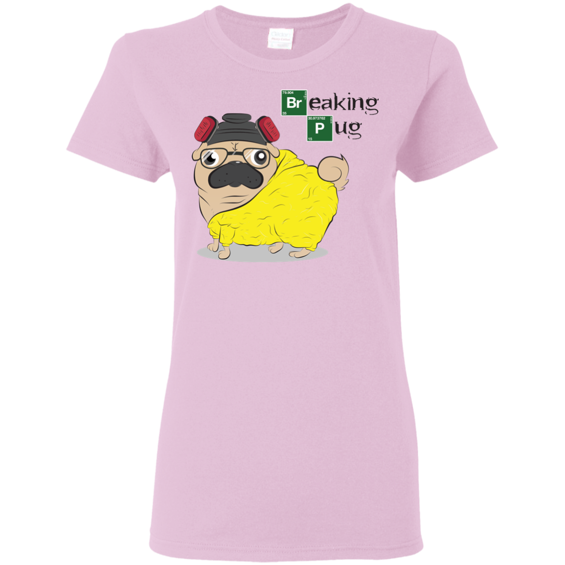 Breaking Bad Pug Mashup Funny T Shirts