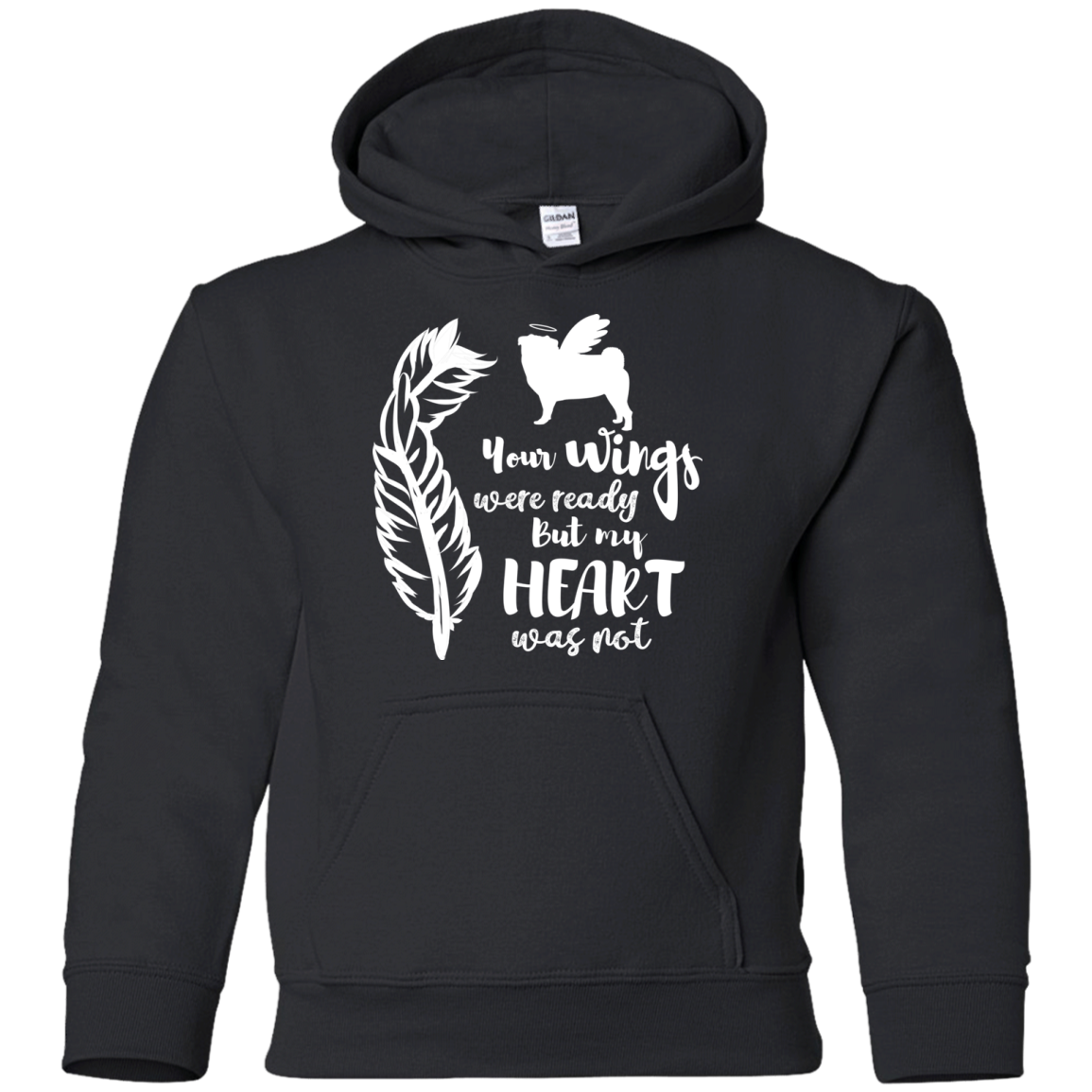 Pug Your Wings Were Ready T Shirts