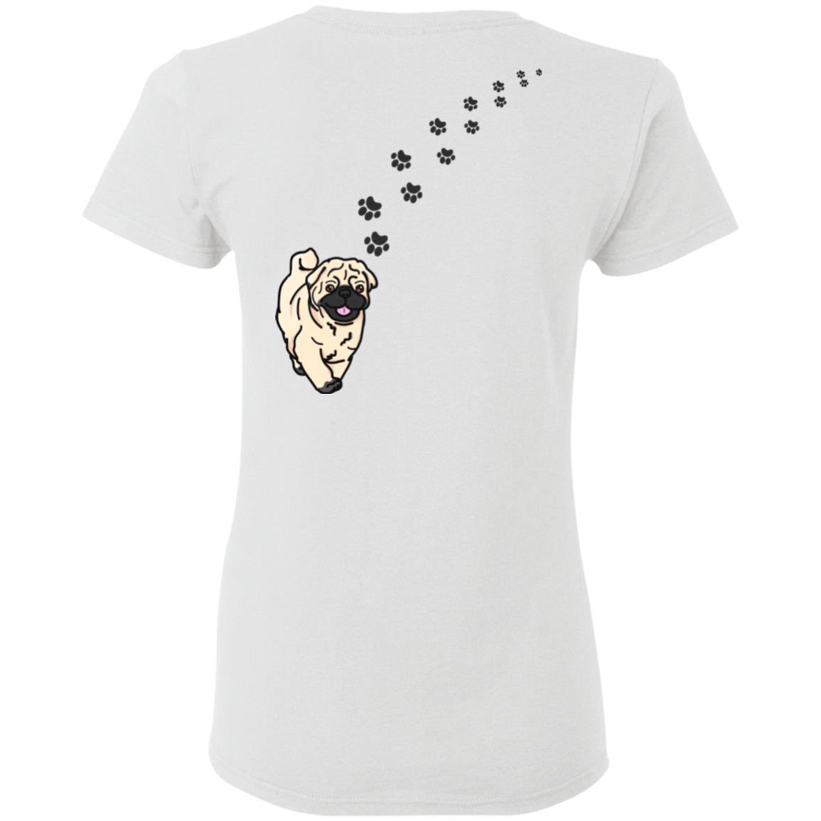 Catwalk Pug T Shirts