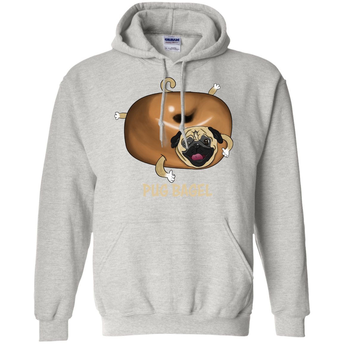 Pug Bagel T Shirts V2