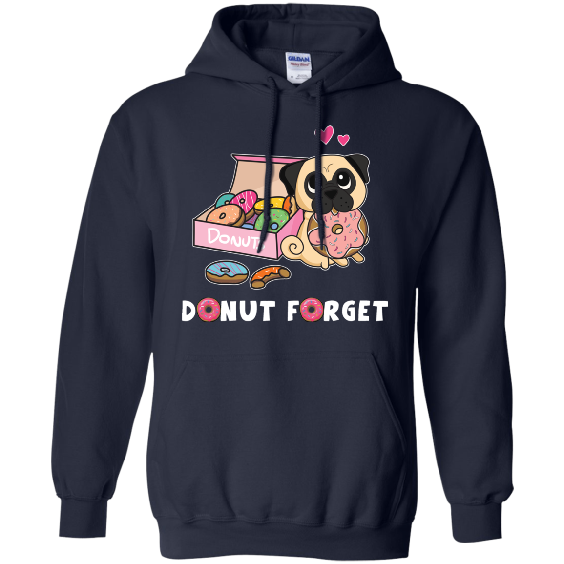 Donut Forget Pug T Shirts