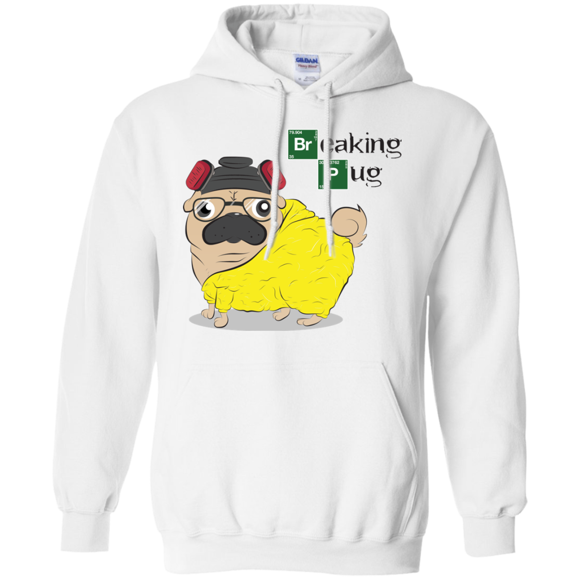 Breaking Bad Pug Mashup Funny T Shirts