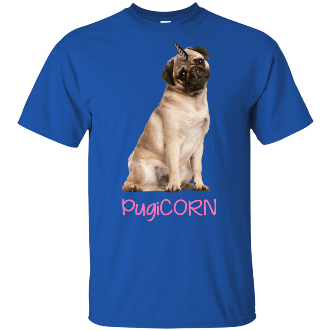 Pugicorn Funny Cool T Shirts For Pug Lover