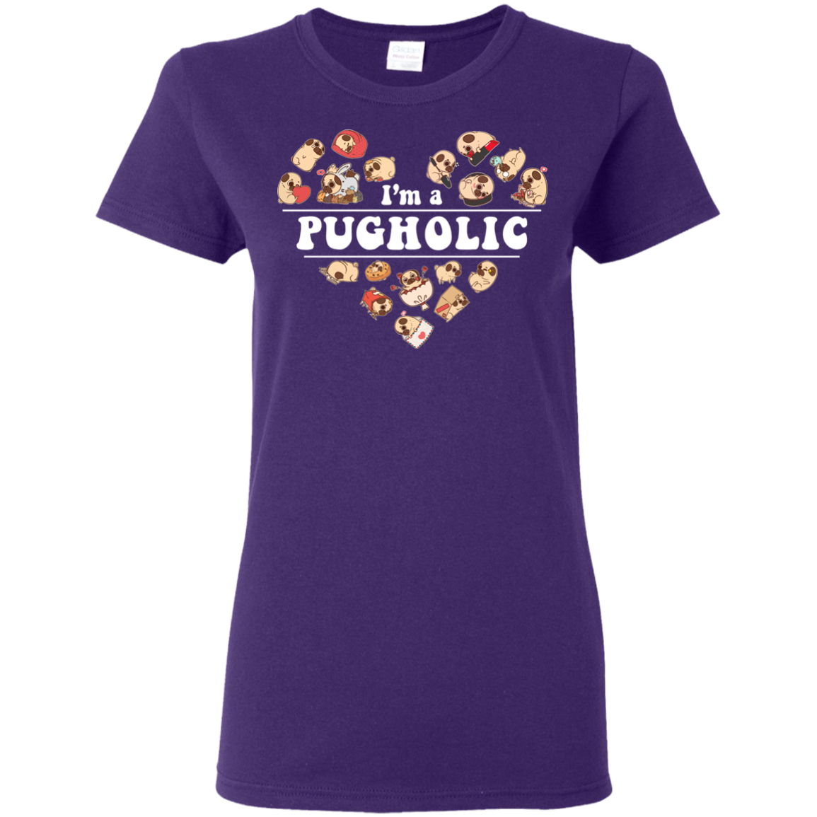 I'm A Pugholic T Shirts