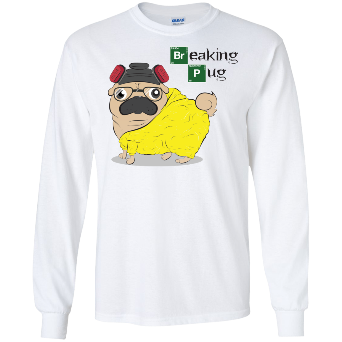 Breaking Bad Pug Mashup Funny T Shirts