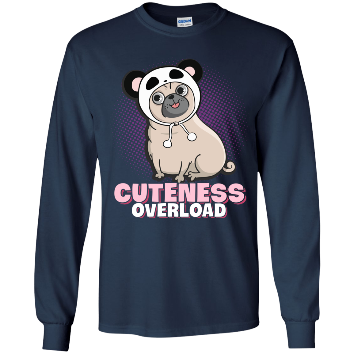 Pug Cuteness Overload T Shirts