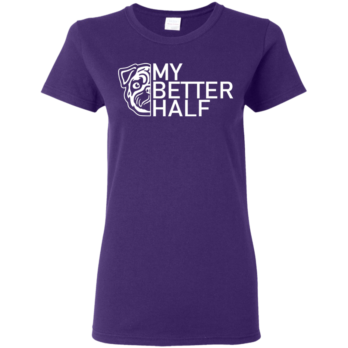 My Better Half Is Pug T Shirts