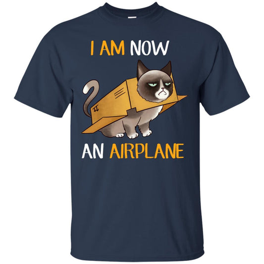 I Am Now An Airplane Cat T Shirts