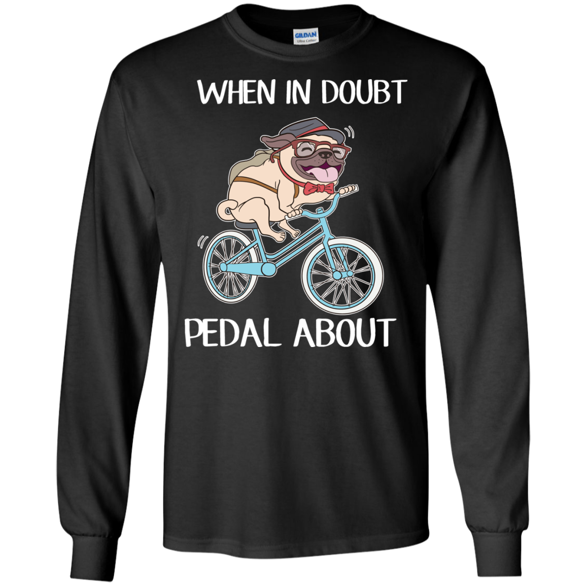 Pug Cycling T Shirts