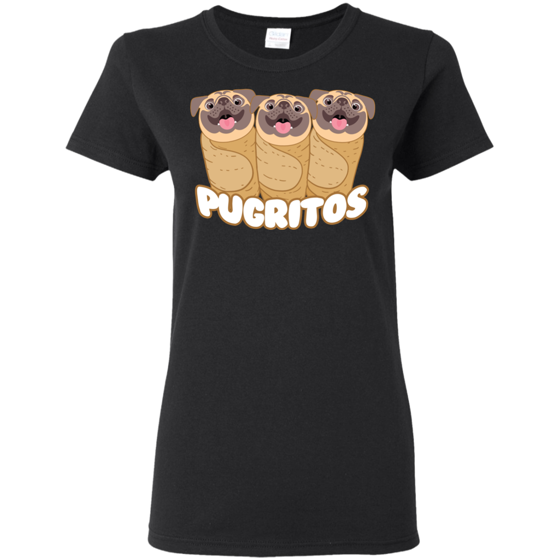 Pug - Pugritos T Shirts