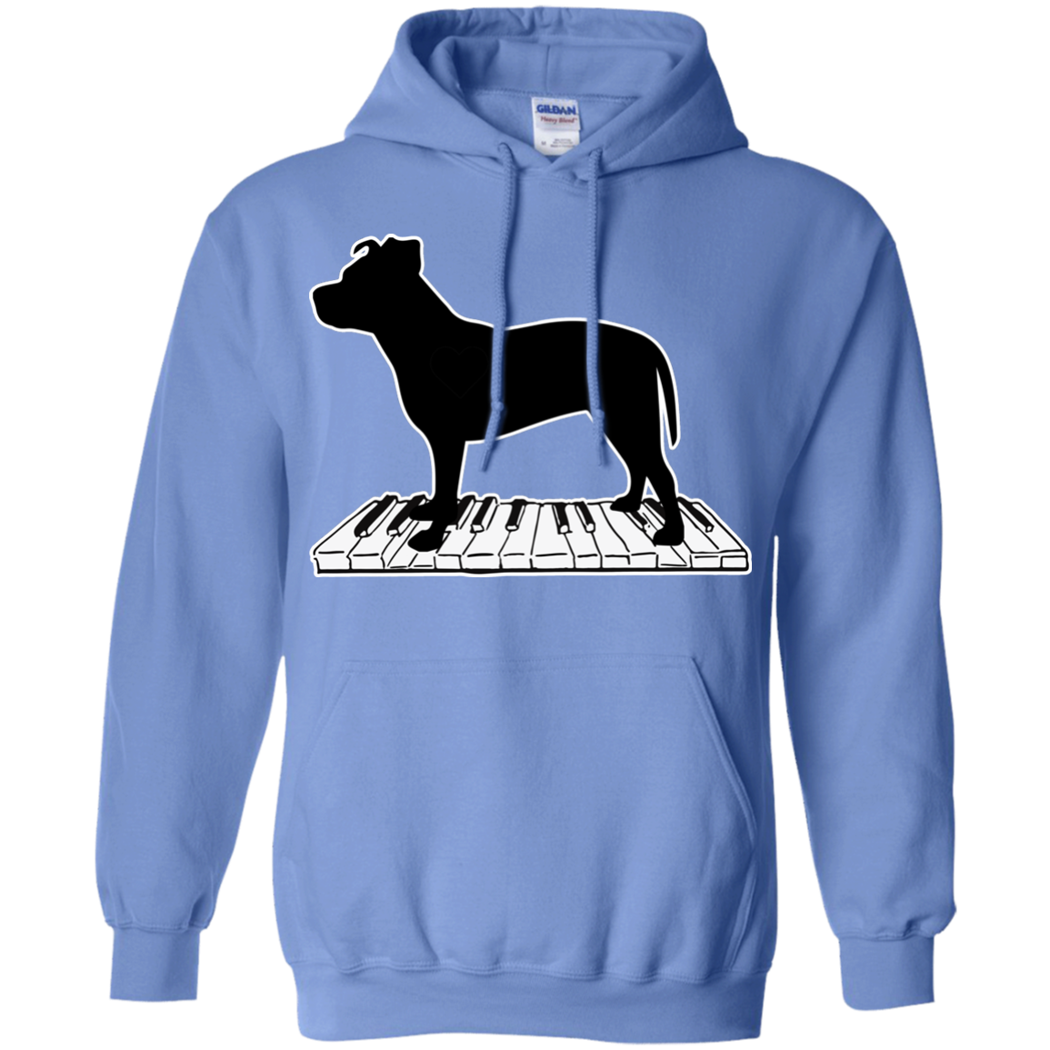 Pitbull Playing Piano Music T Shirts V2
