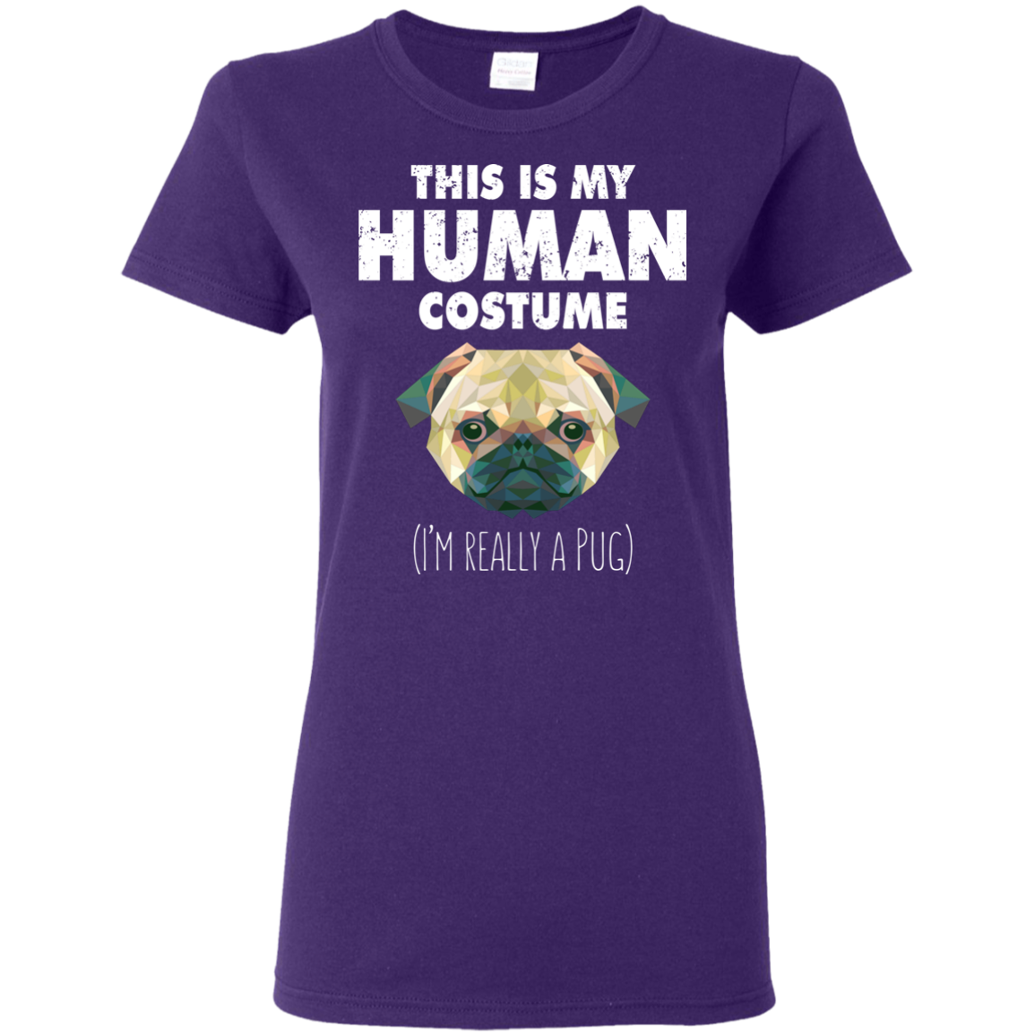 This Is My Human Costume Pug T Shirts