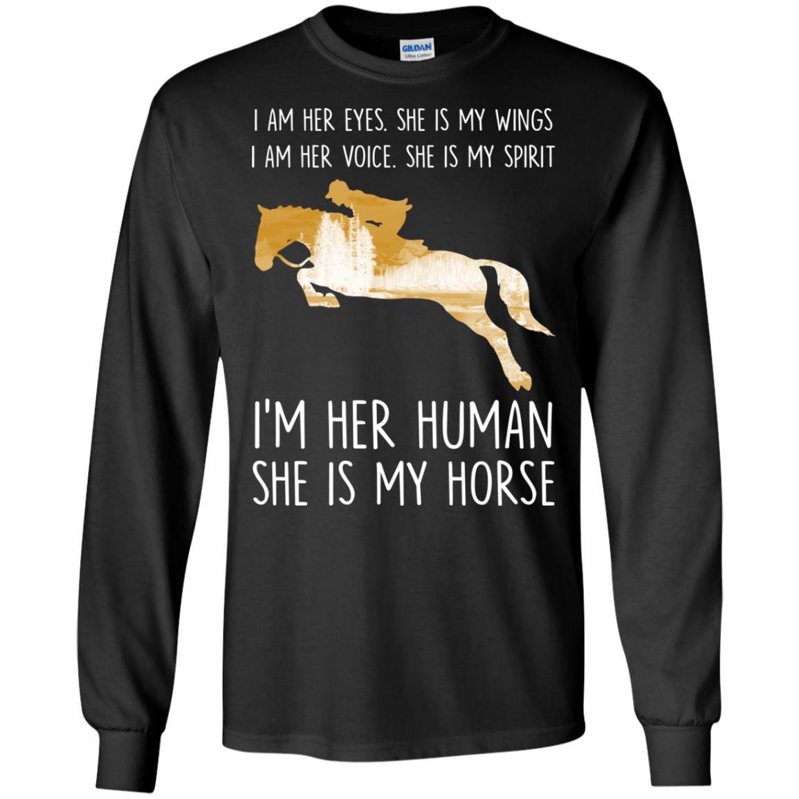 Nice Horse Tshirt She Is My Horse is cool equestrian gift for your friends