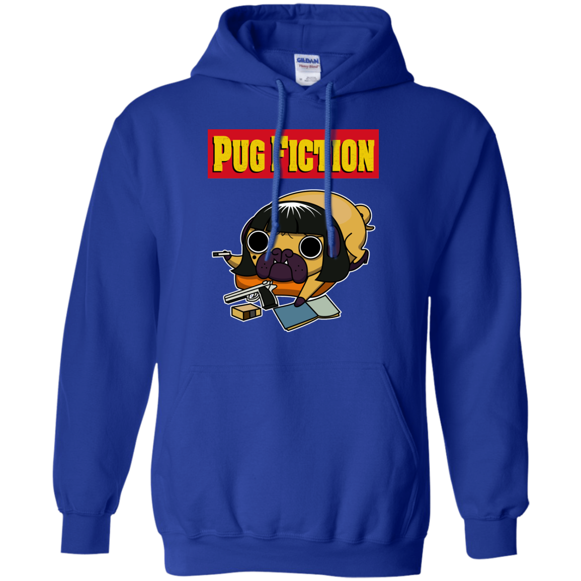 Pug Fiction Pug T Shirts