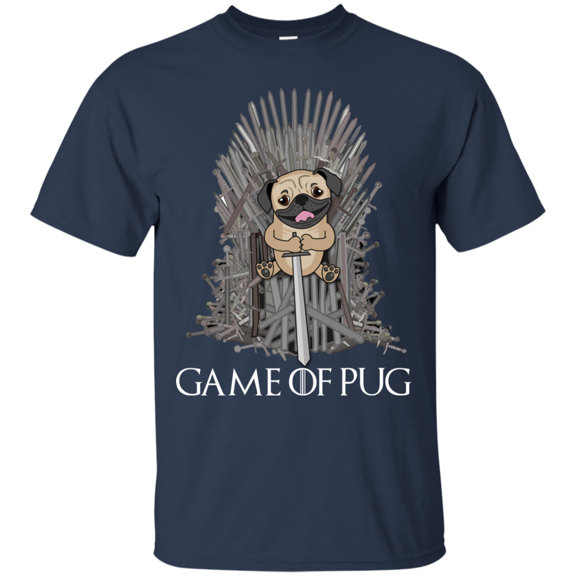 Nice Pug T Shirts - Game Of Pug, is awesome gift for your friends