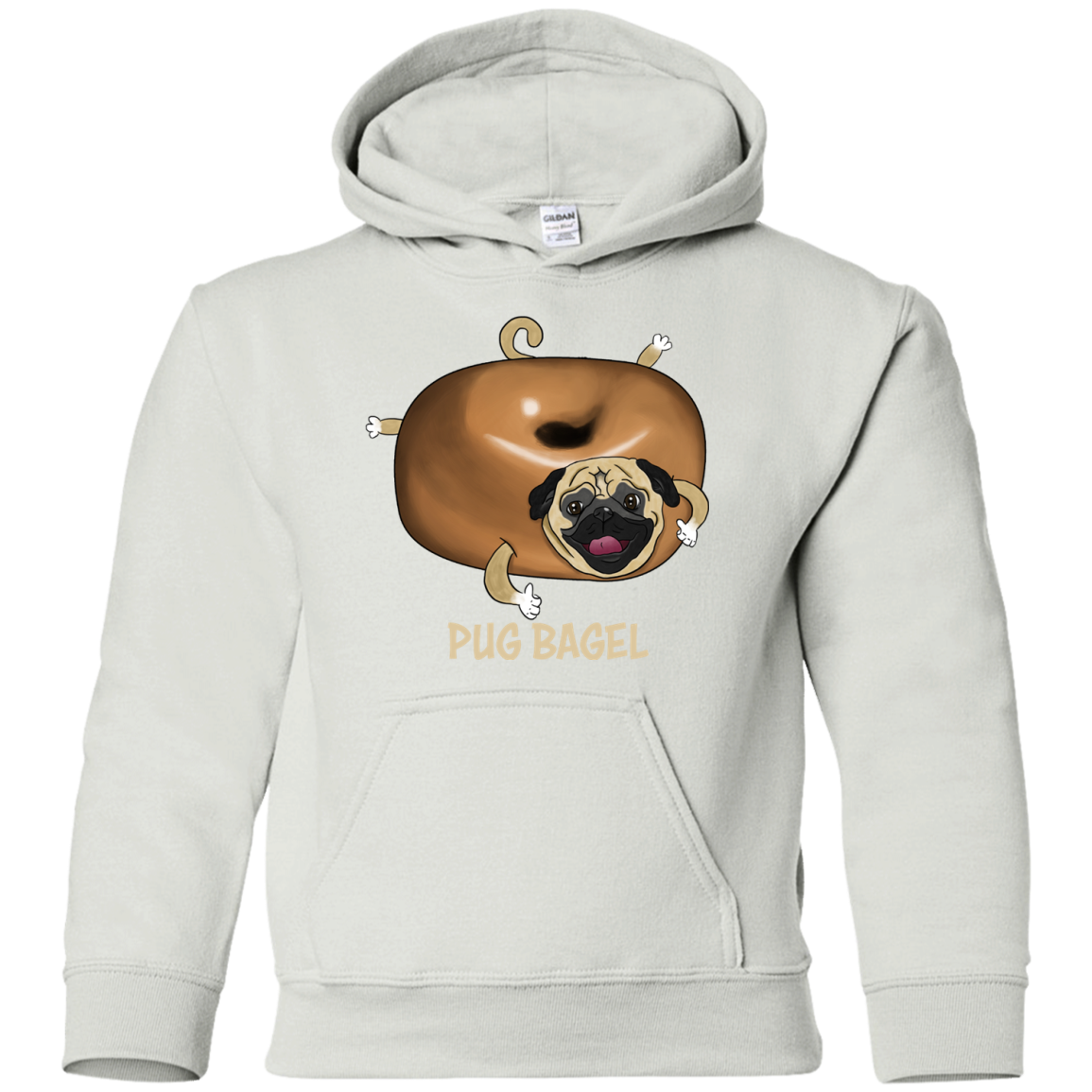 Pug Bagel T Shirts V2