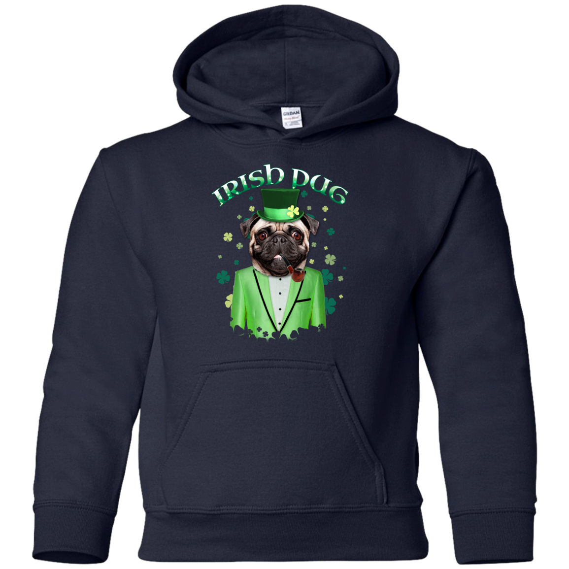 Nice Pug T Shirts - Irish Pug Ver 1, is a cool gift for your friends