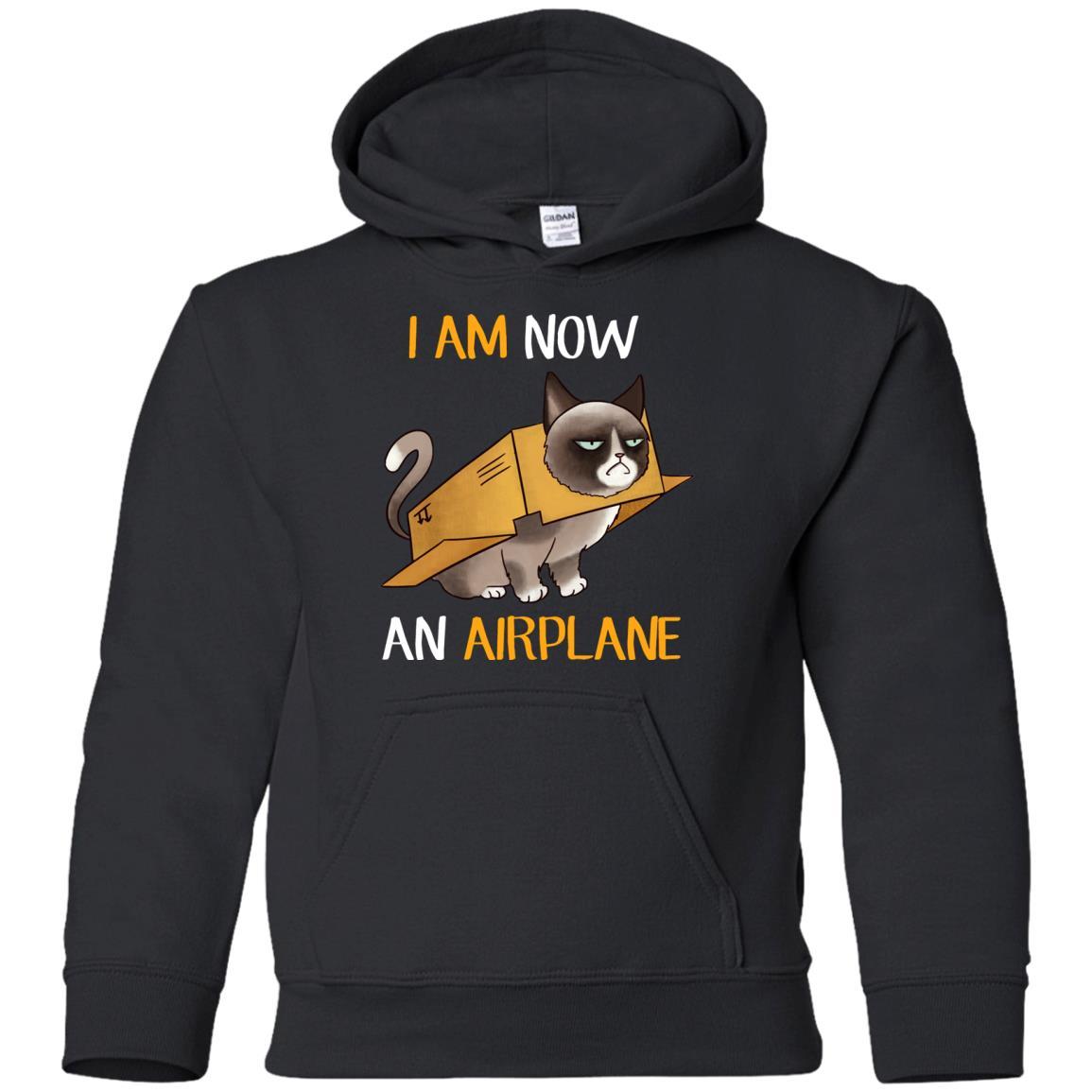 I Am Now An Airplane Cat T Shirts