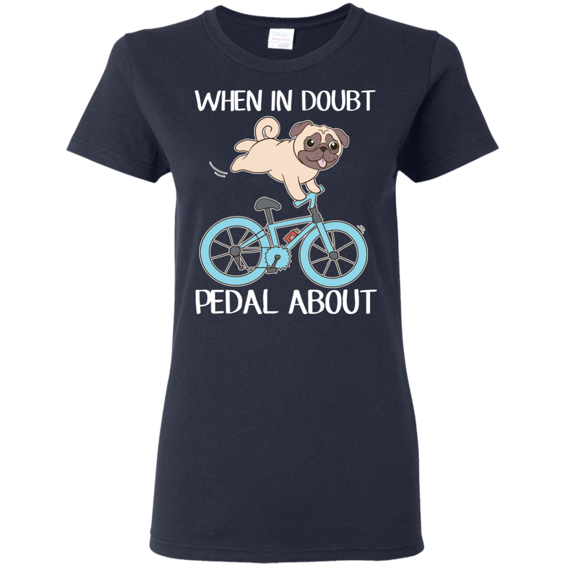 Pug Cycling T Shirts