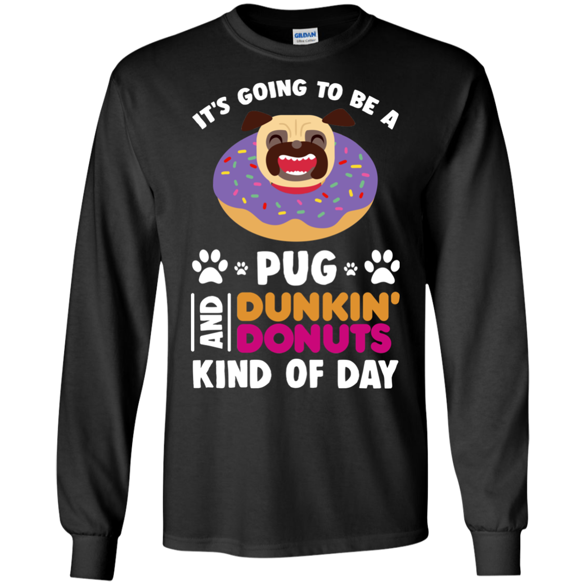 A Pug And Donut T Shirts