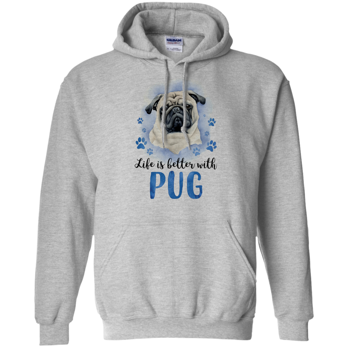 Nice Pug T Shirts - Life Is Better With Pug, is a awesome gift