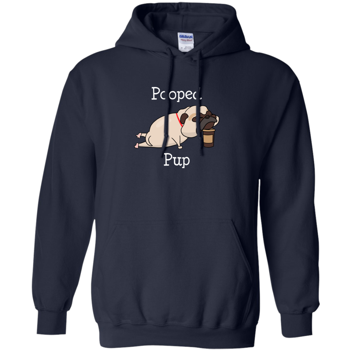 Nice Pug T Shirts - Pooped Pup, is a cool gift for friends and family