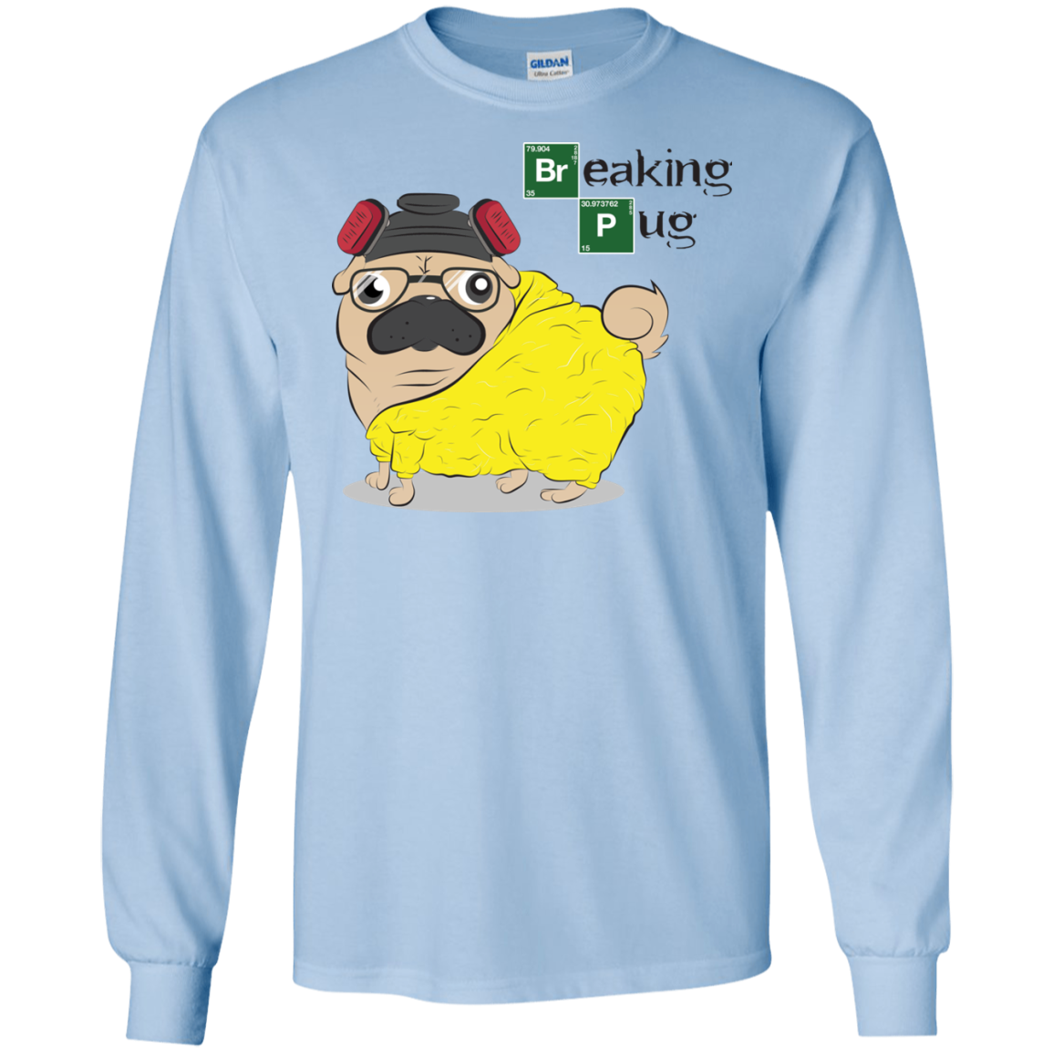 Breaking Bad Pug Mashup Funny T Shirts