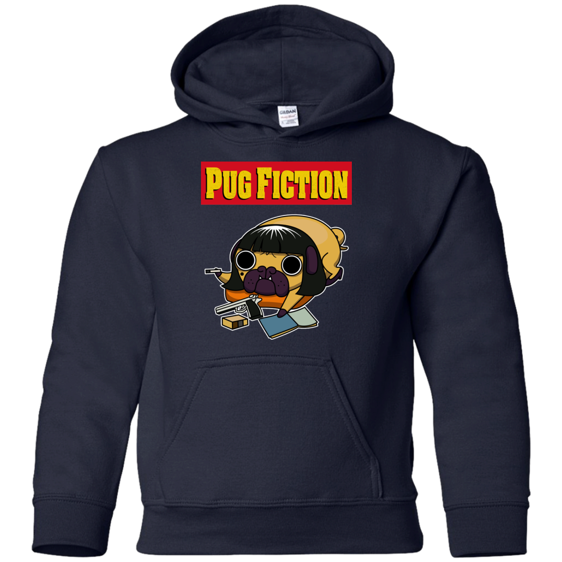 Pug Fiction Pug T Shirts