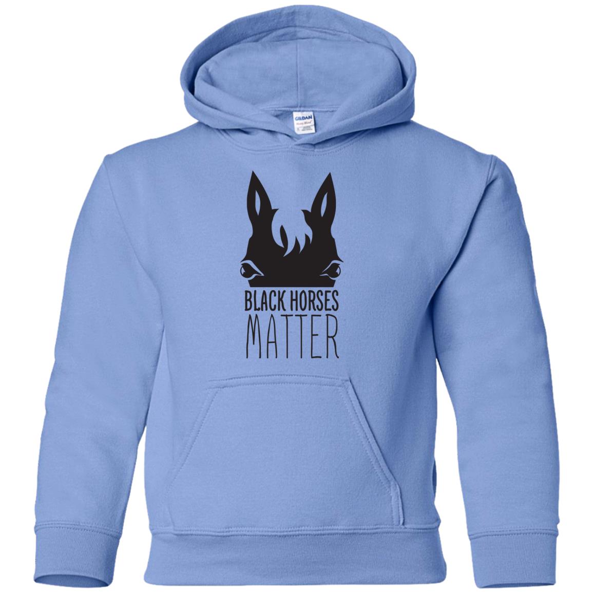 Black Horses Matter Horse T Shirts