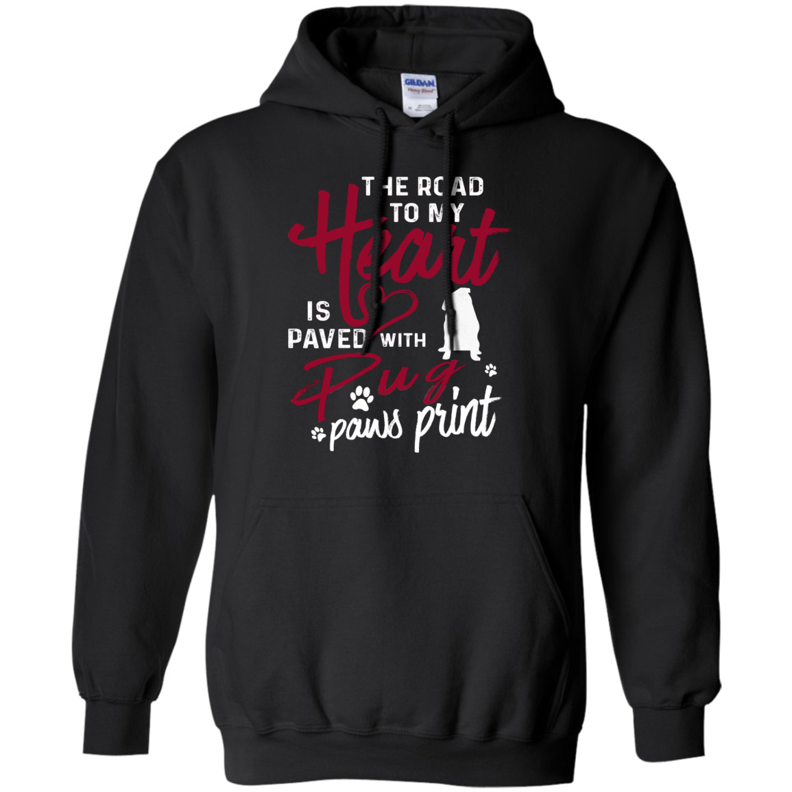 Pug - The Road To My Heart T Shirts