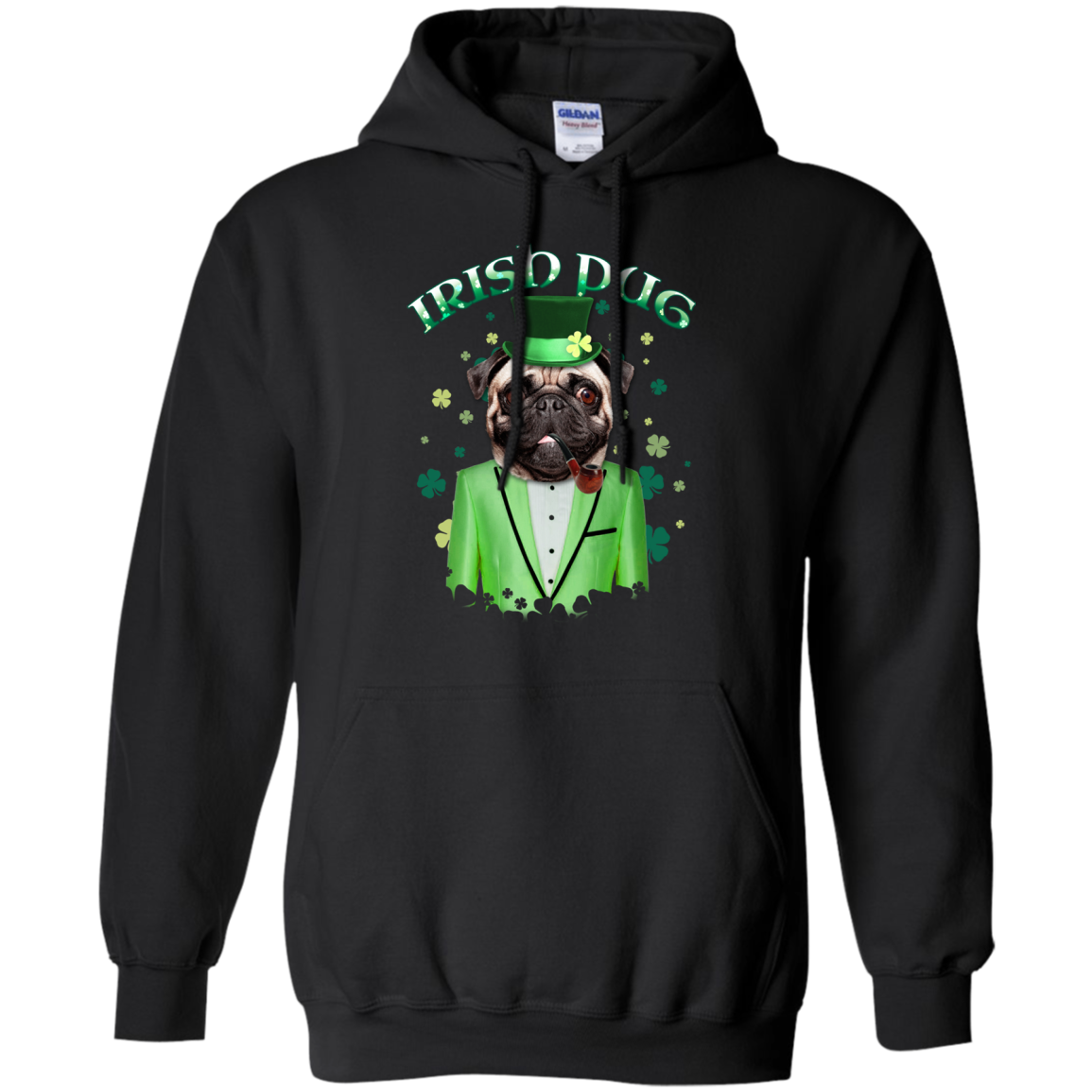 Nice Pug T Shirts - Irish Pug Ver 1, is a cool gift for your friends