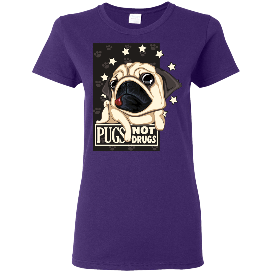 Pugs Not Drugs T Shirts
