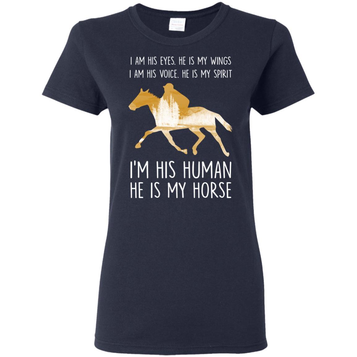 Nice Horse Tshirt He Is My Horse is cool equestrian gift for your friends