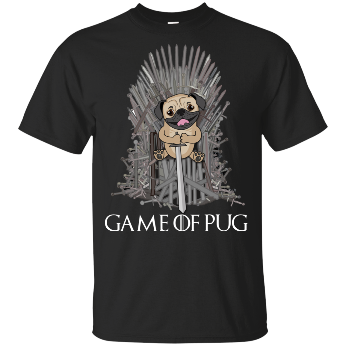 Nice Pug T Shirts - Game Of Pug, is awesome gift for your friends