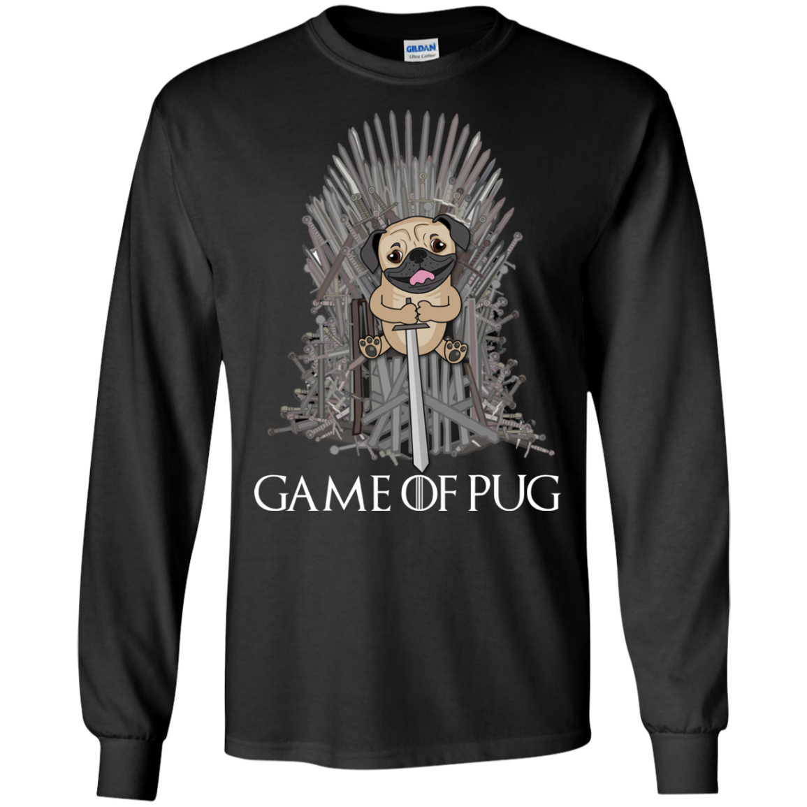 Nice Pug T Shirts - Game Of Pug, is awesome gift for your friends