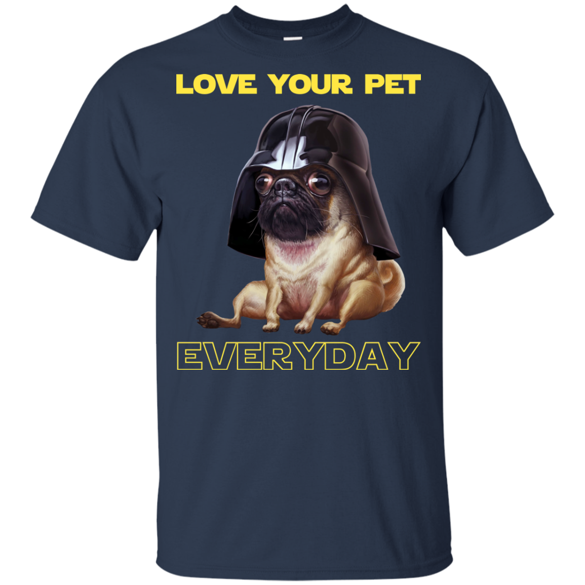 Nice Pug T Shirts - National Love Your Pet Star War Style, nice gift
