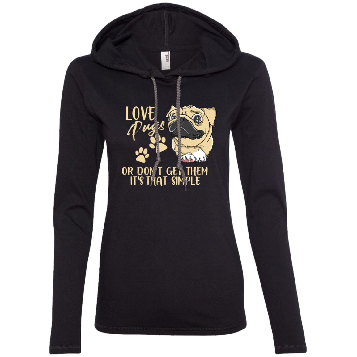 Love Pugs Or Don't Get Them Pug T Shirts