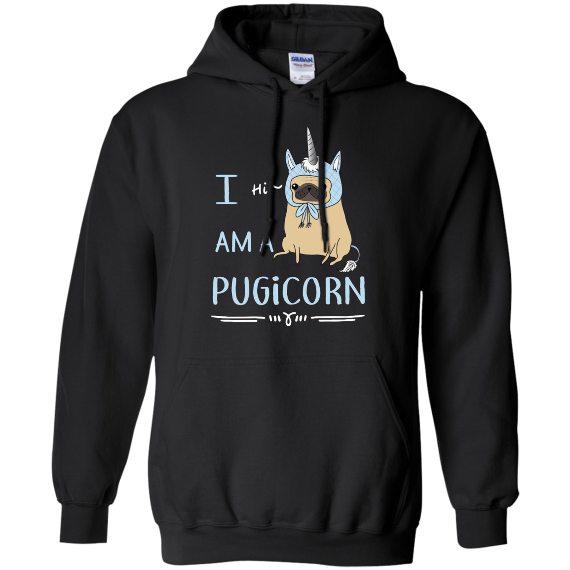 Perfect Beautiful Pug T Shirts - I Am A Pugicorn Gifts For Lovers
