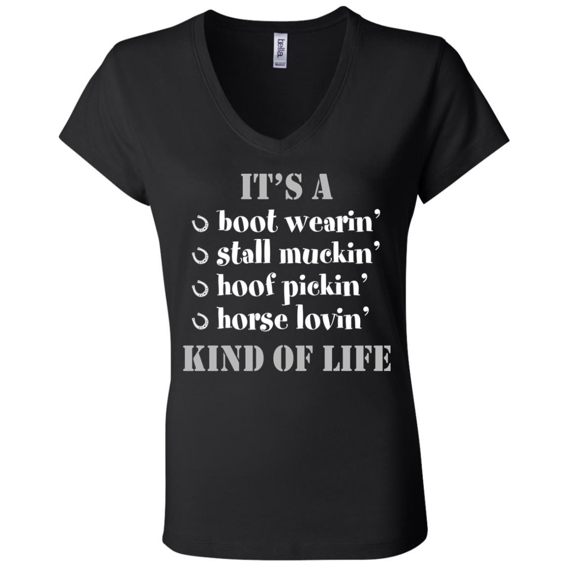 It's A Kind Of Life Horse Tshirt For Equestrian Lover Gift