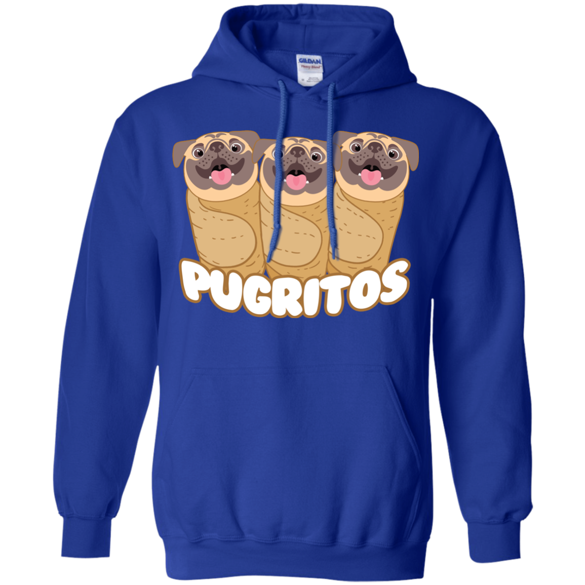 Pug - Pugritos T Shirts