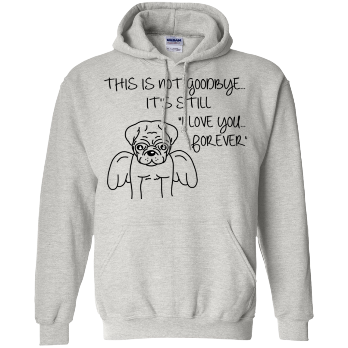 This Is Not Goodbye Pug T Shirts