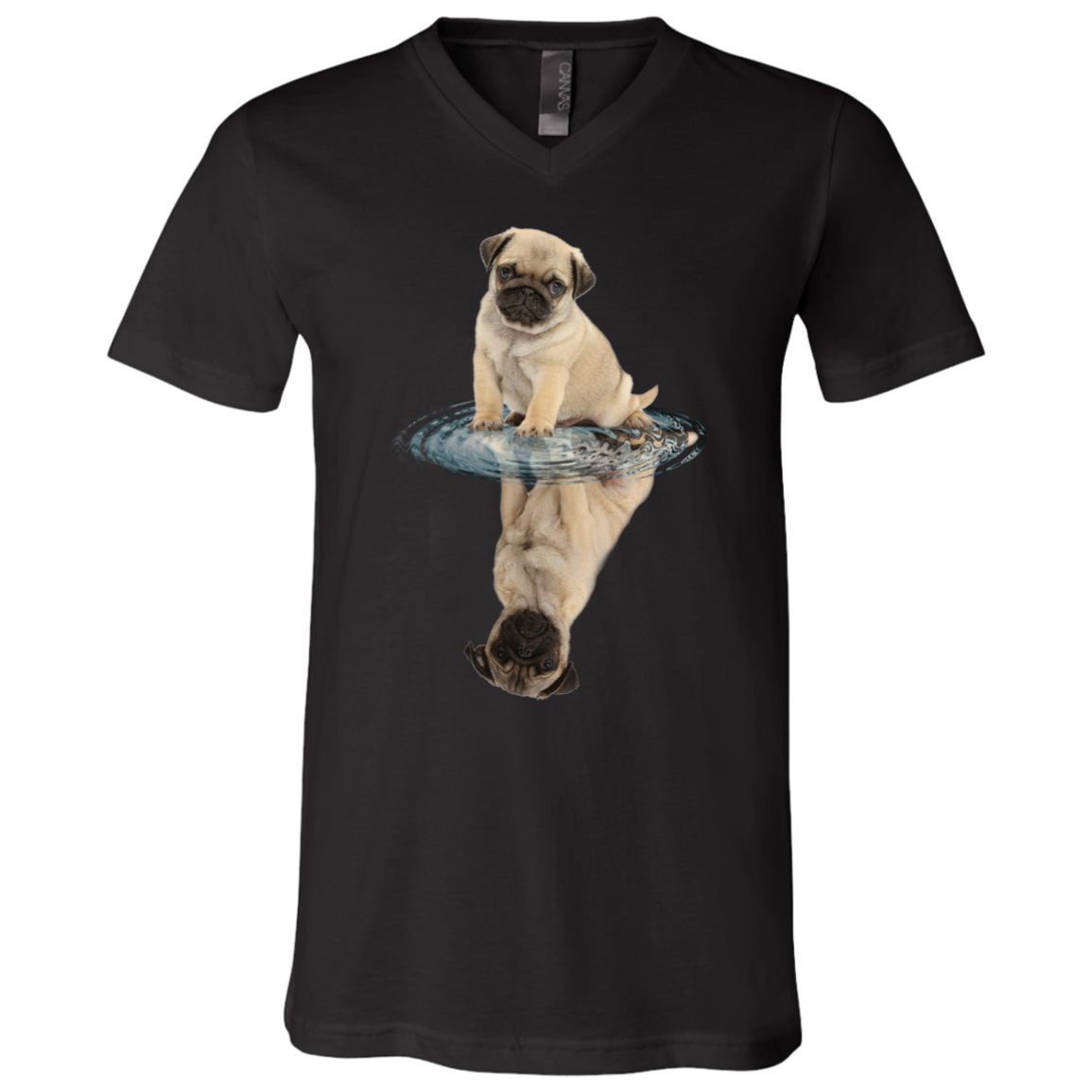 Pug Dream Reflect Water T Shirts