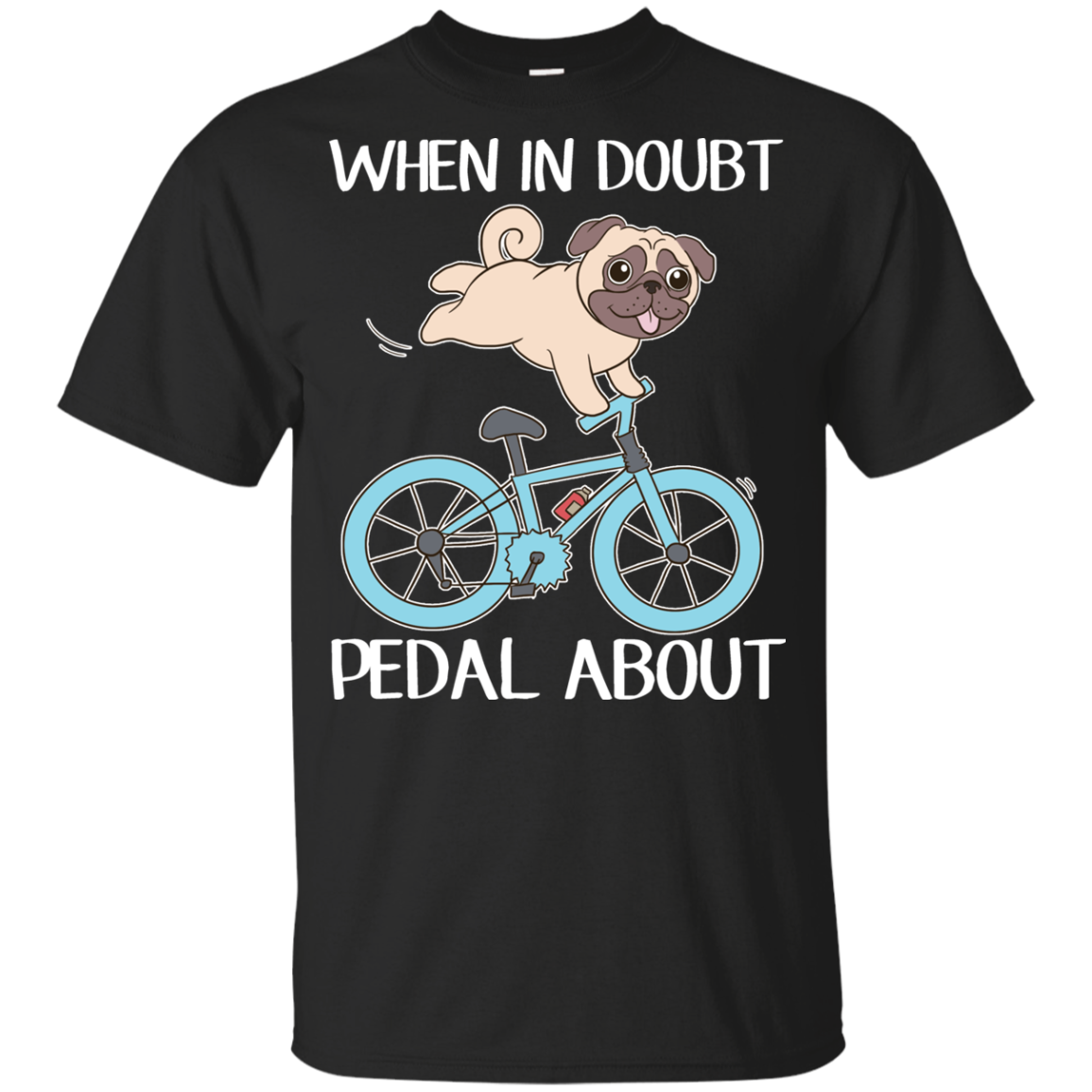 Pug Cycling T Shirts