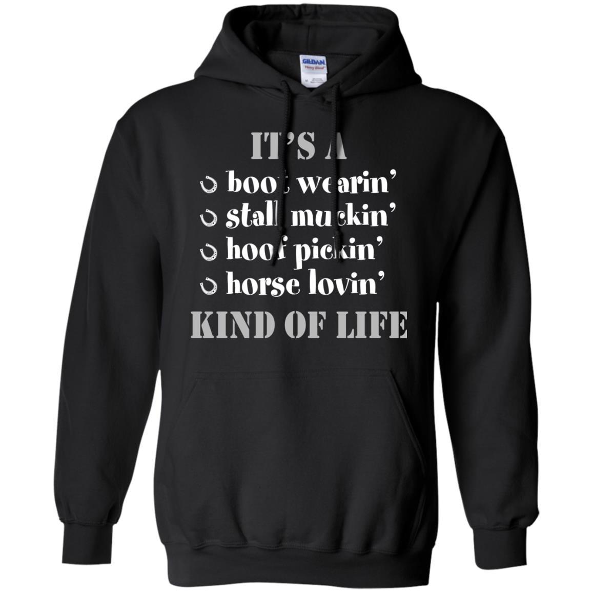 It's A Kind Of Life Horse Tshirt For Equestrian Lover Gift