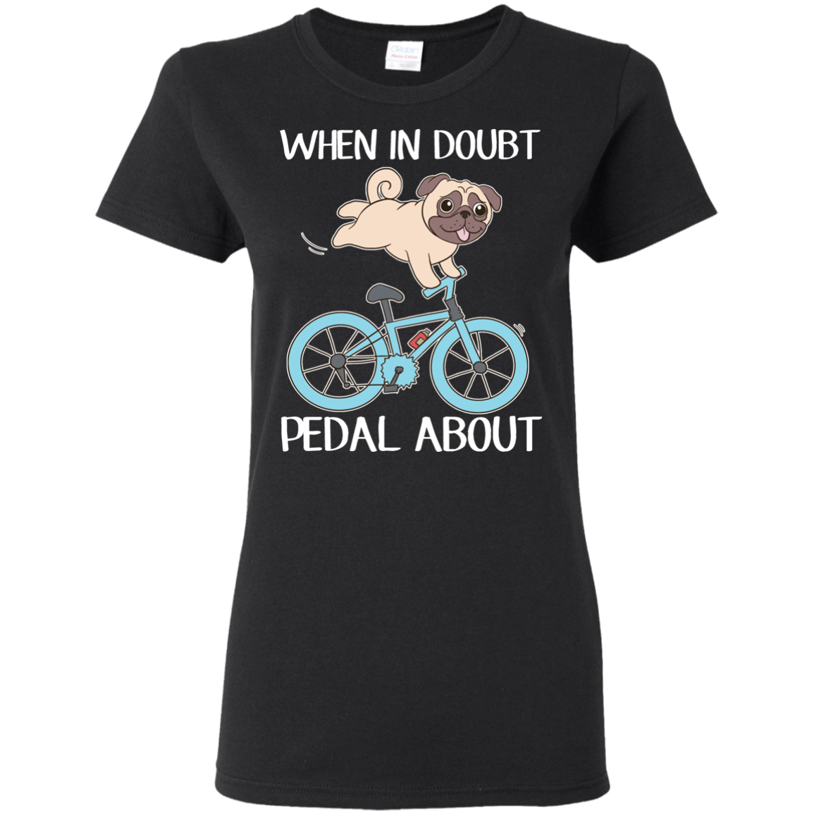 Pug Cycling T Shirts