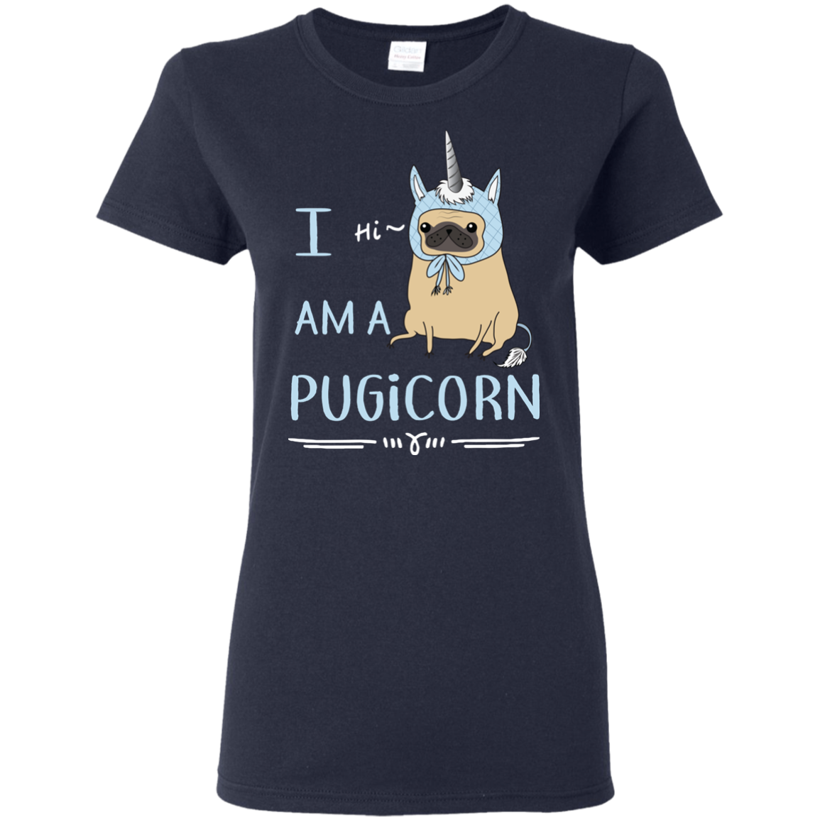 Perfect Beautiful Pug T Shirts - I Am A Pugicorn Gifts For Lovers