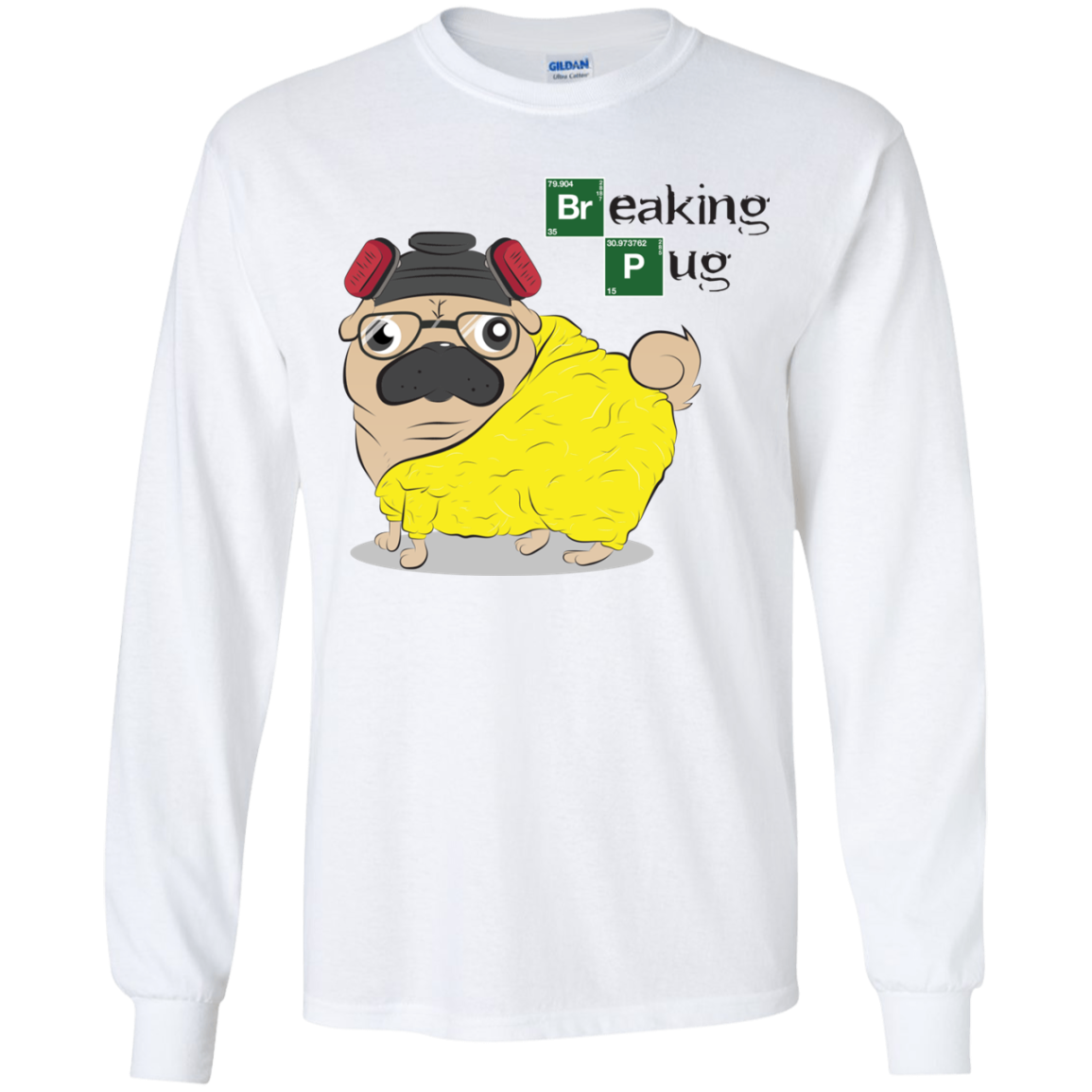 Breaking Bad Pug Mashup Funny T Shirts