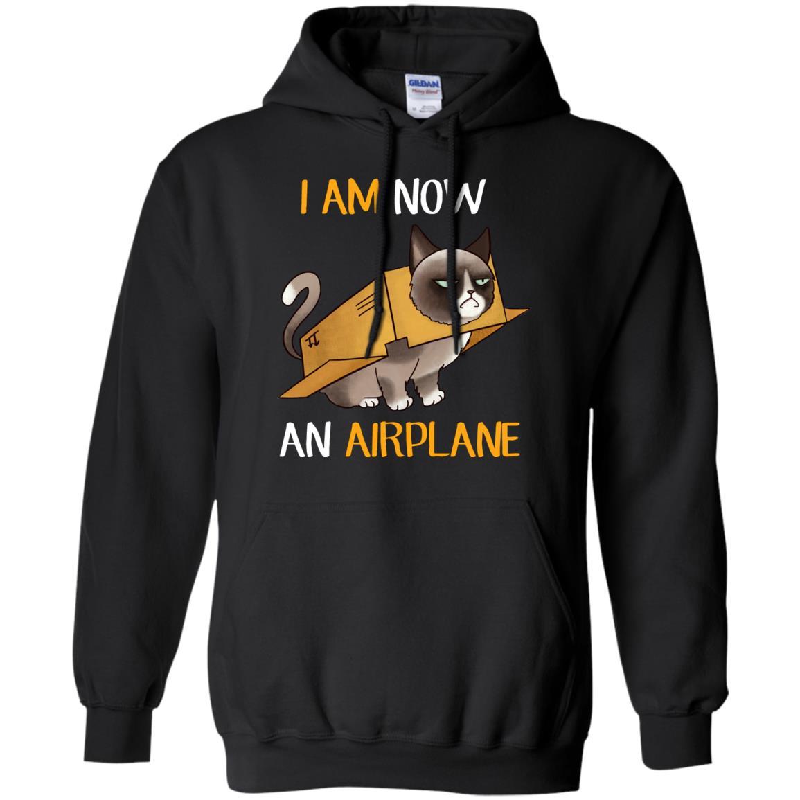 I Am Now An Airplane Cat T Shirts
