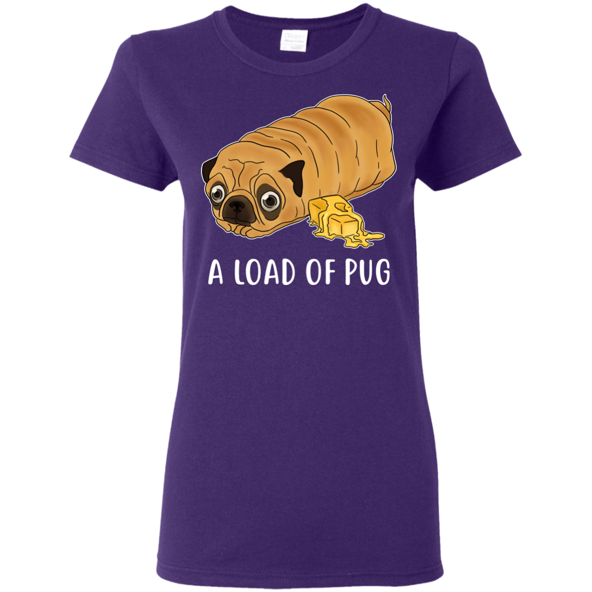 Nice Pug T Shirts - A Loaf Of Pug Ver 1, is a cool gift for friends