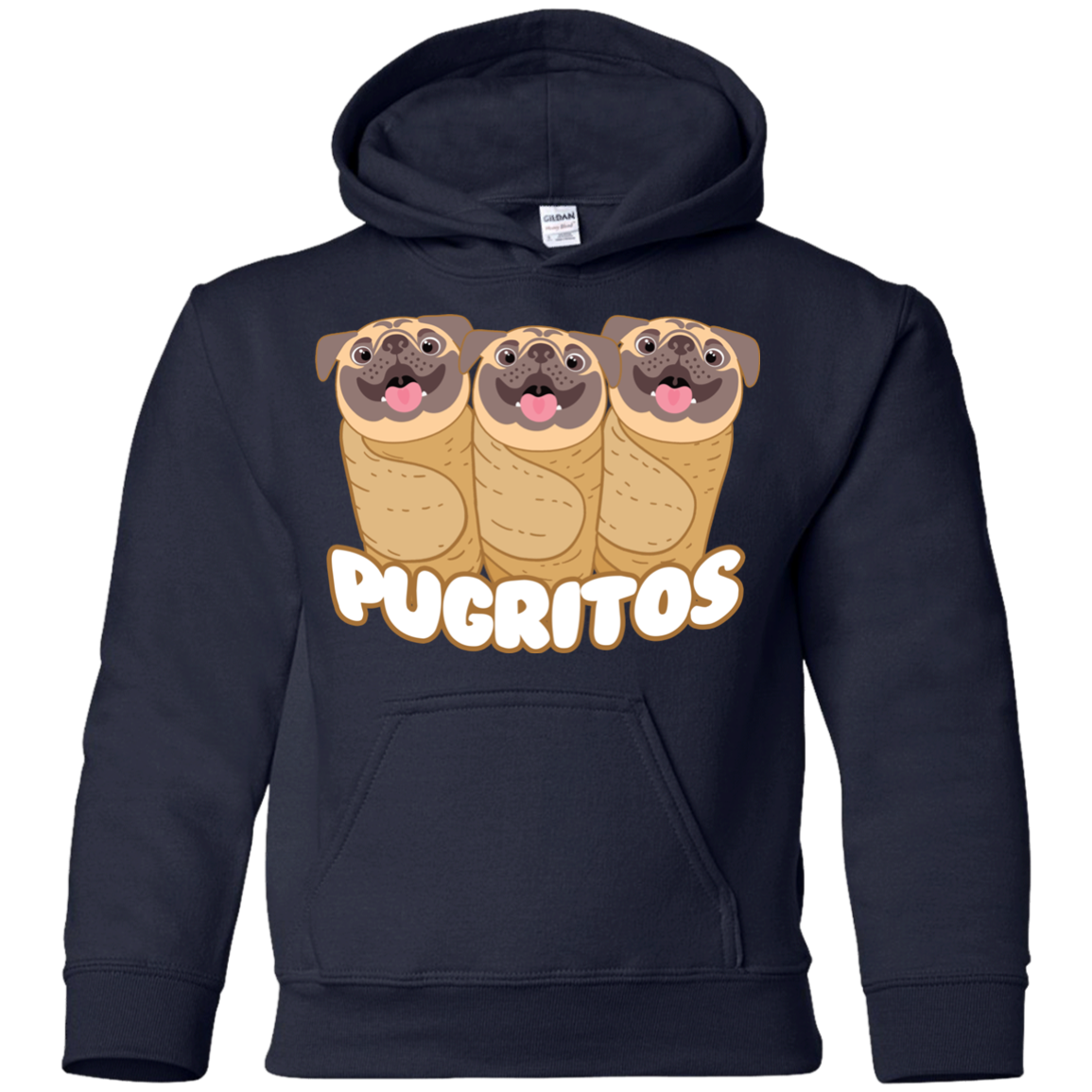 Pug - Pugritos T Shirts